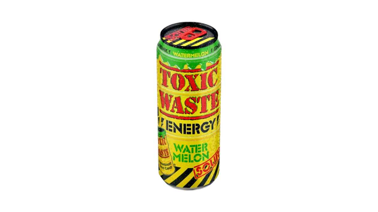 Toxic Waste Sour Watermelon Energy Drink 500ml