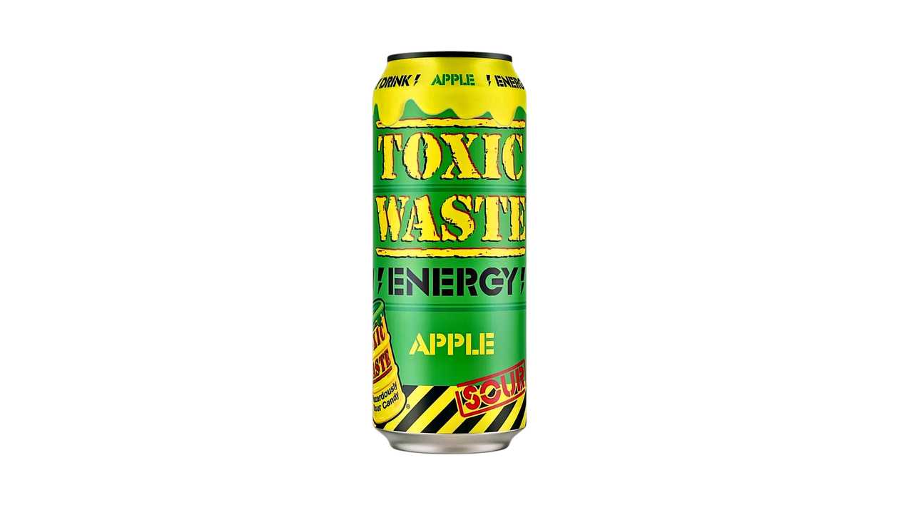 Toxic Waste Sour Apple Energy Drink 500ml