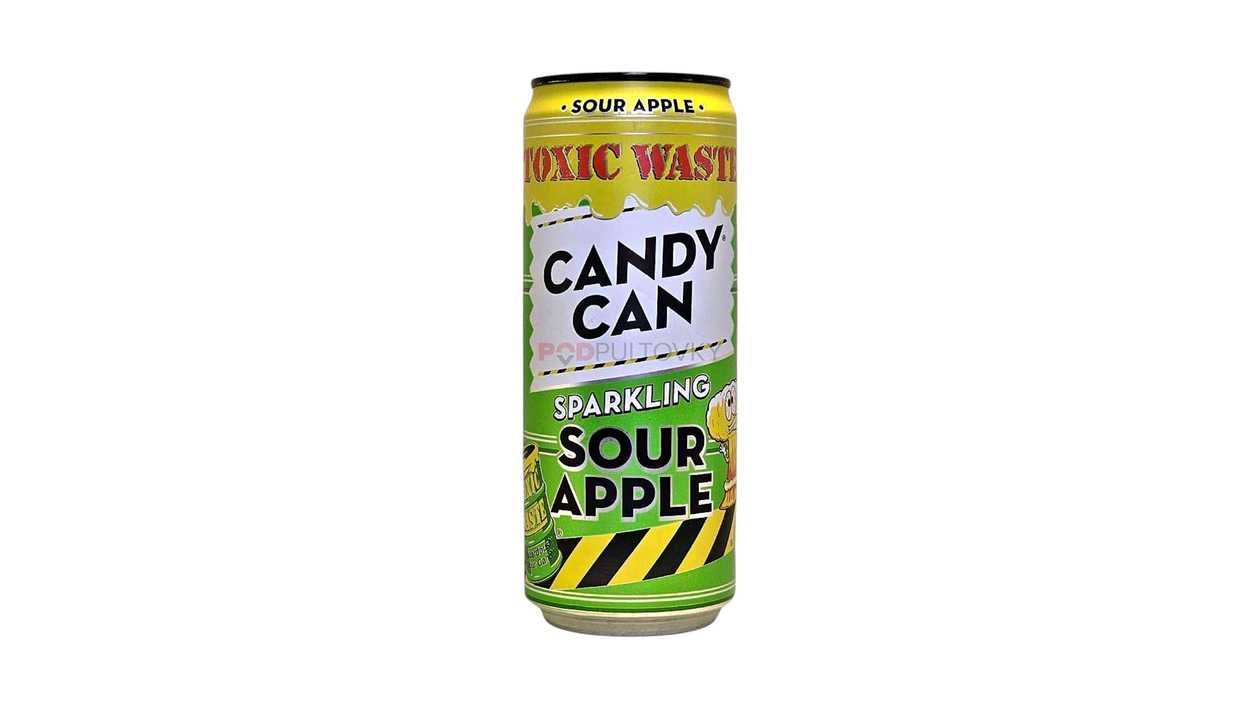Candy Can Toxic Waste Sour Apple 330ml