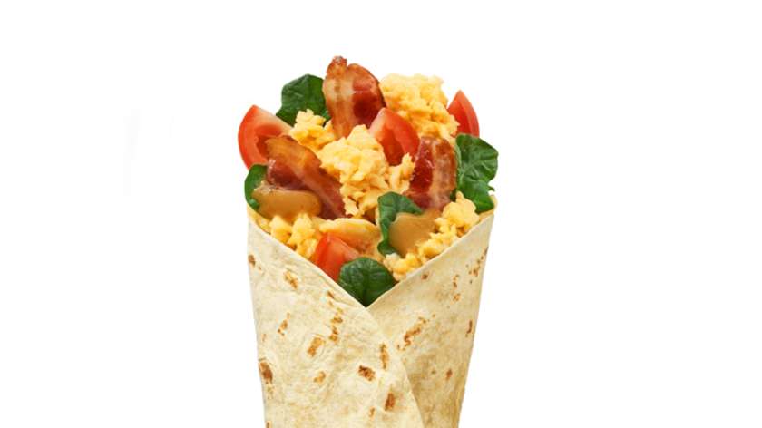 Jajecznica Bekon Wrap
