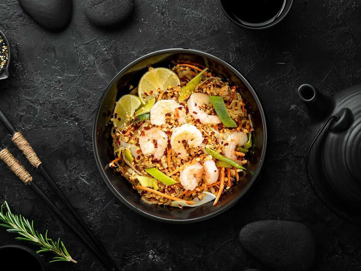 Pad Thai – shrimps