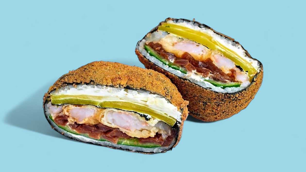 Burger Ebi Tempura