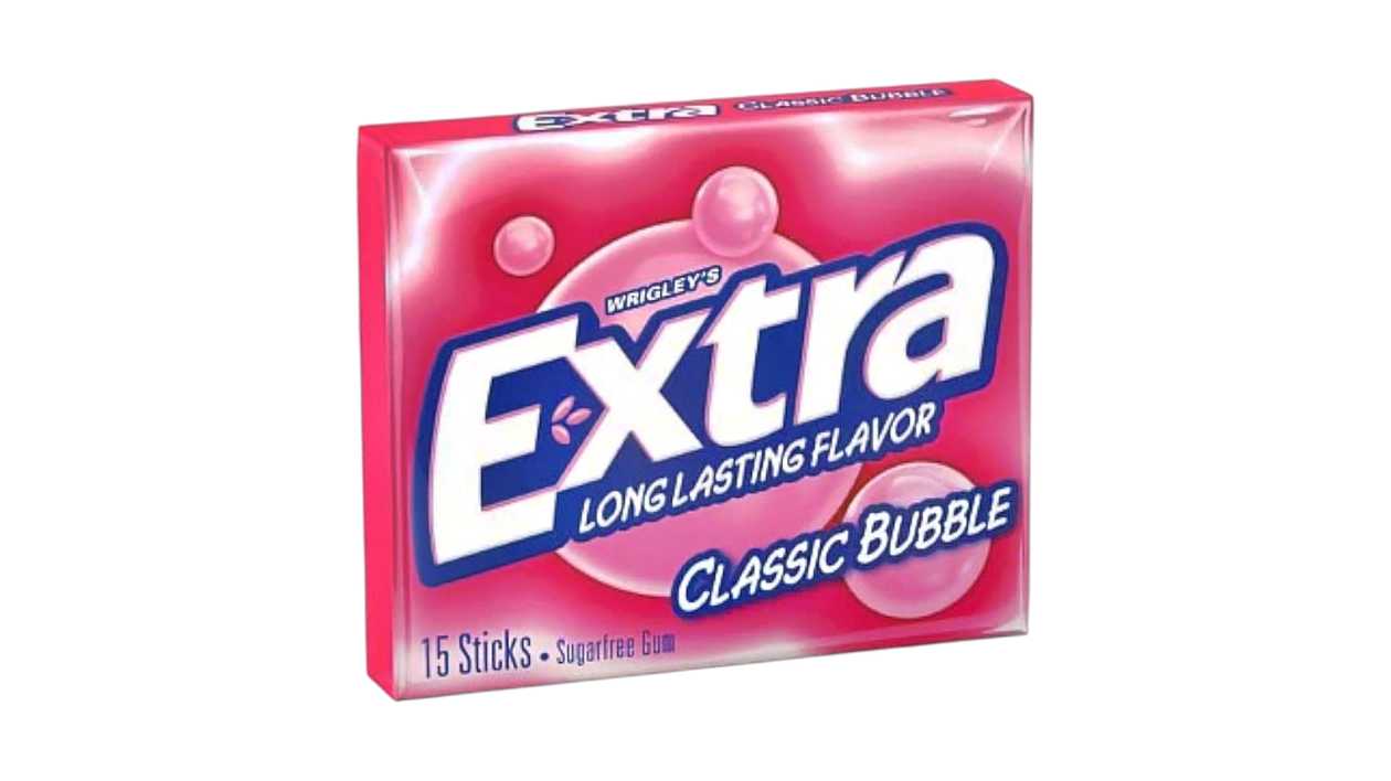 Extra Classic Bubble Gum 41g