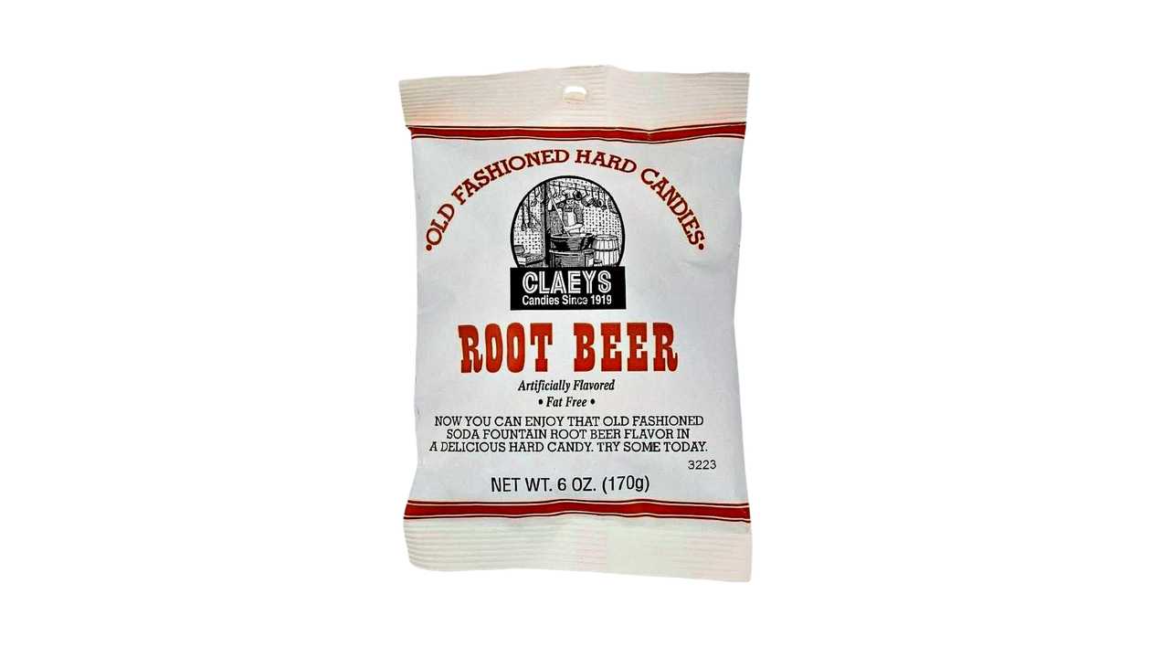 Claeys Root Beer Hard Candies 170g