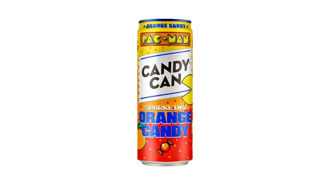 Candy Can Pac-Man Orange Candy 330ml