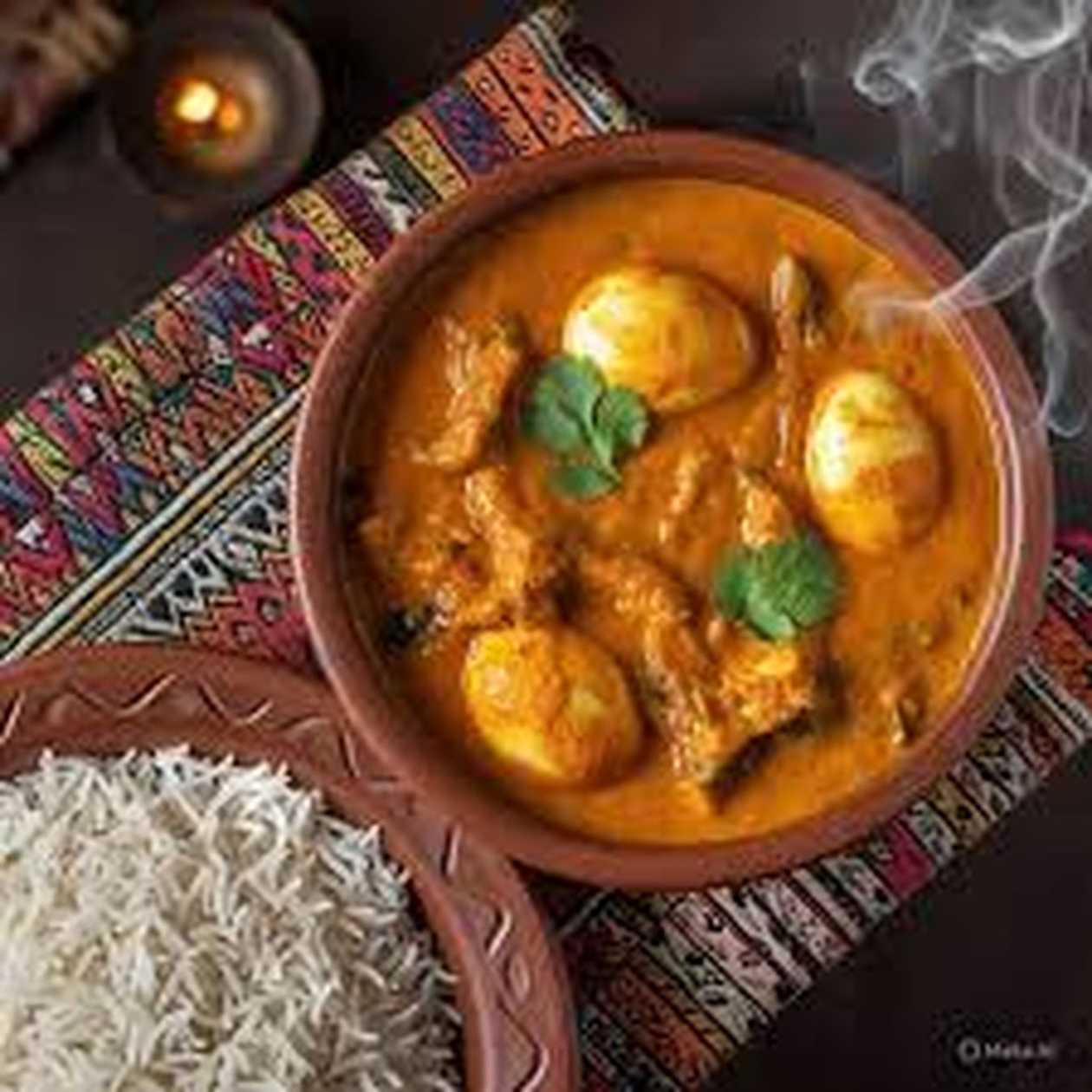 Egg Curry in Tikka Masala