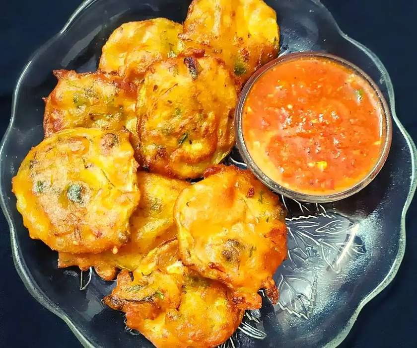 Potato Fritters (Bhajia)