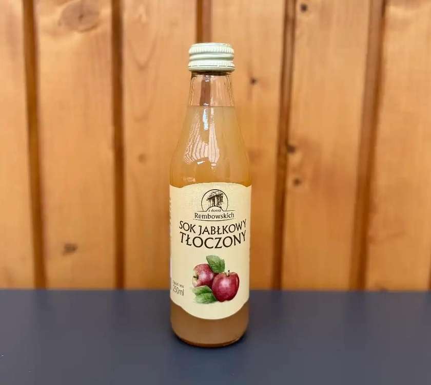 Sok tłoczony od Rembowskich 0,25l JABŁKO