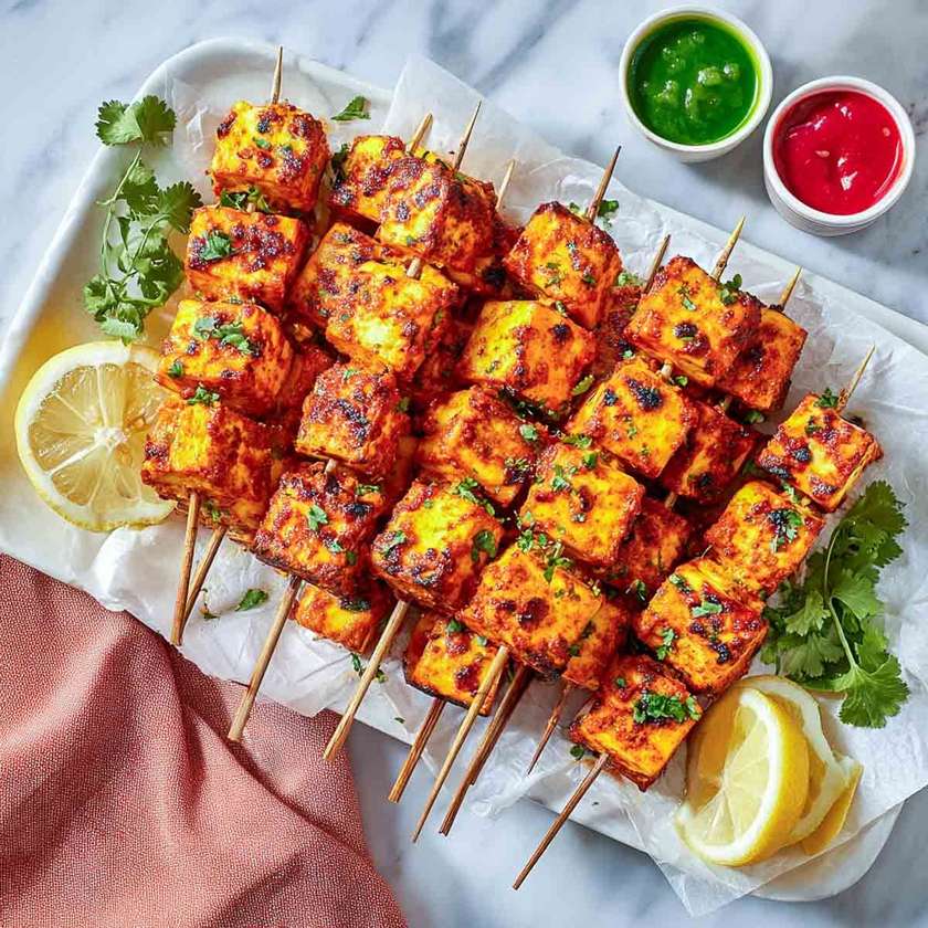 Herb Infused Paneer Tikka