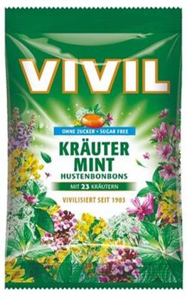 VIVIL HERBAL 23 TYPES SUGAR-FREE (FOR COUGH) 60G