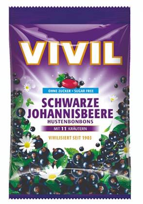 VIVIL Blackcurrant + 11 Herbs Sugar-Free 60g
