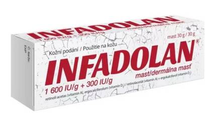 INFADOLAN 1600IU/G+300IU/G Ointment 1X30G