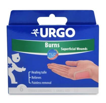 URGO Burns for Burns Lipidocolloid Dressing 5x7cm 6pcs