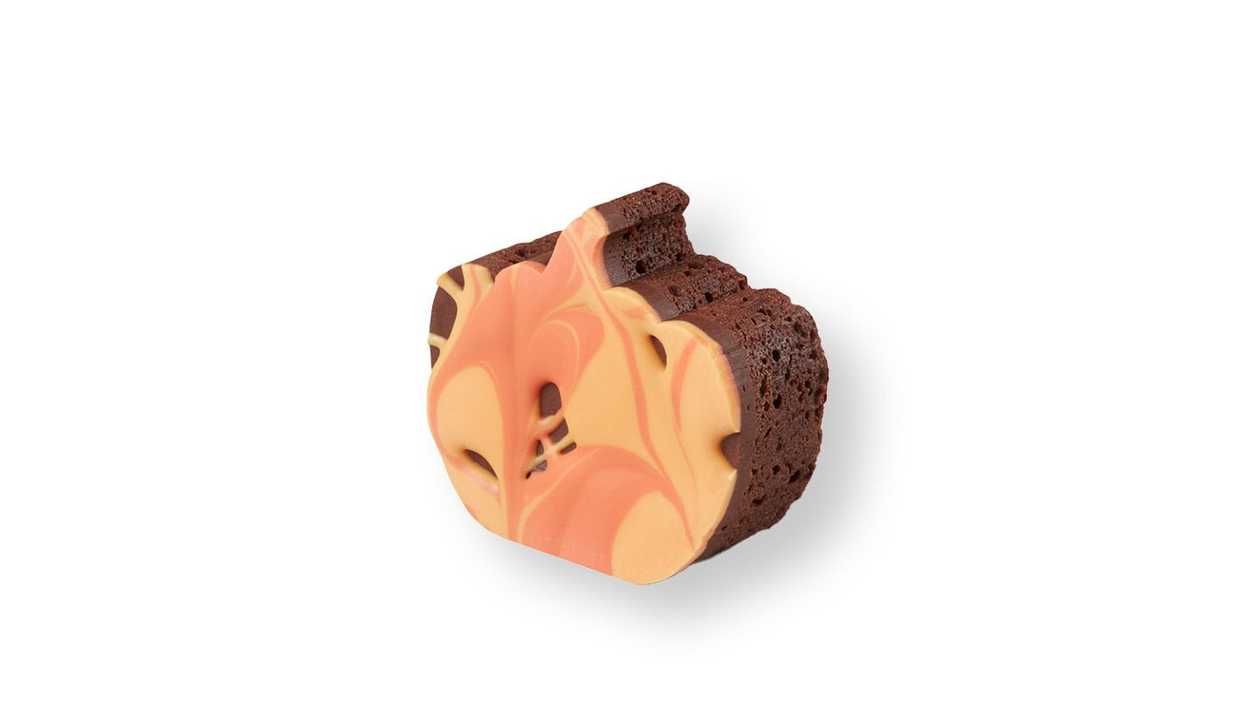 Pumpkin Shaped Brownie