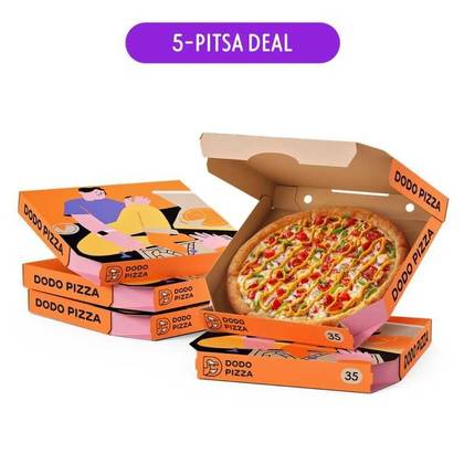 5 suurt pitsat