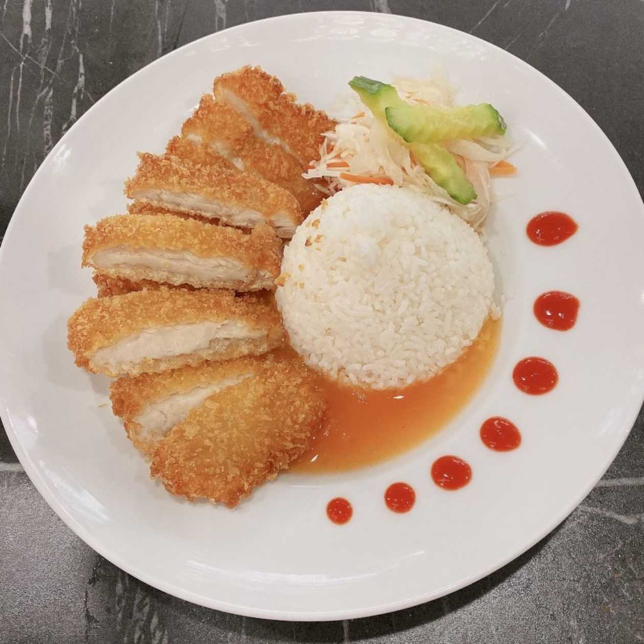 Breaded Chicken with Soy Sauce