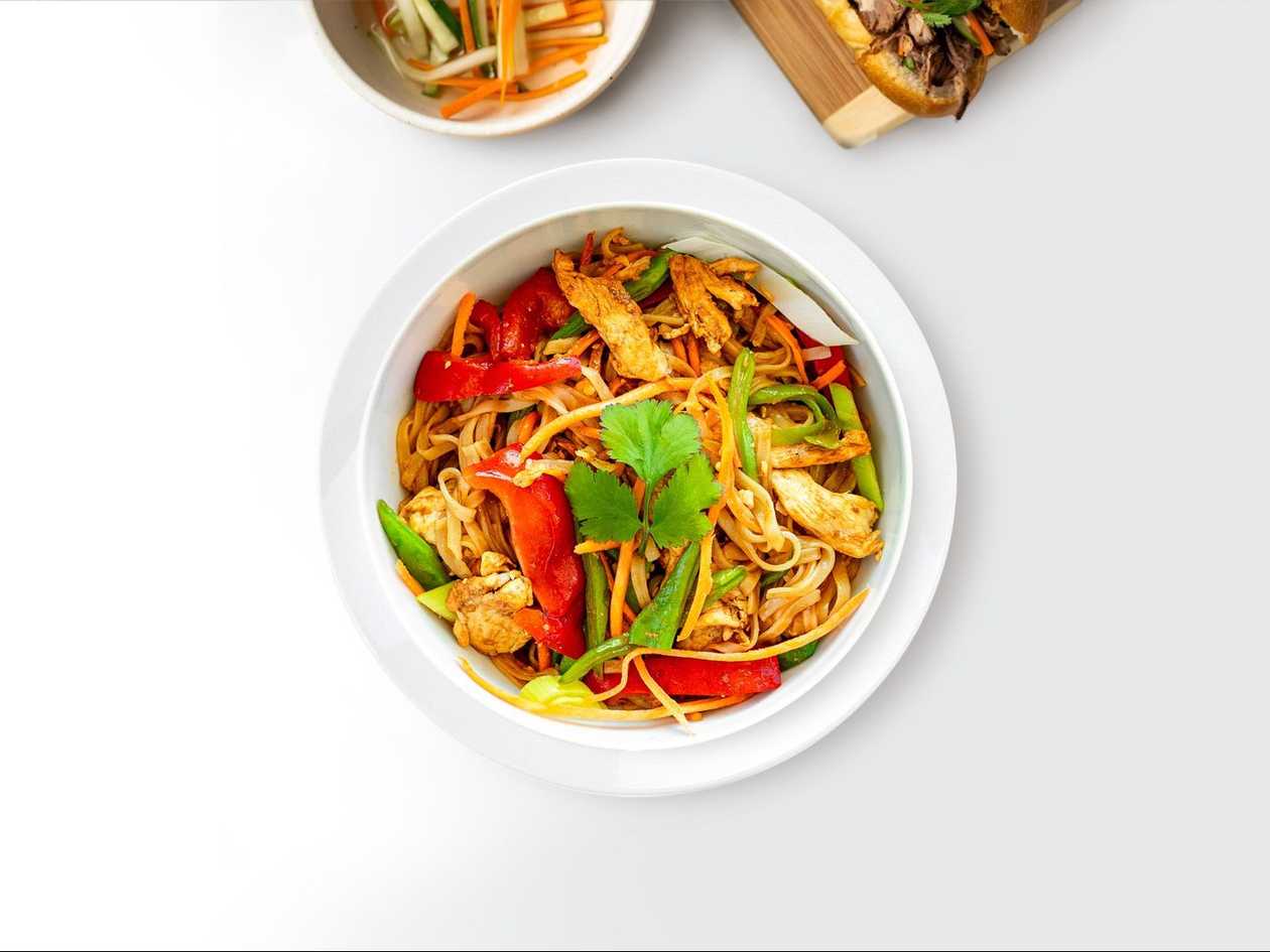 Thai Noodles with chicken
