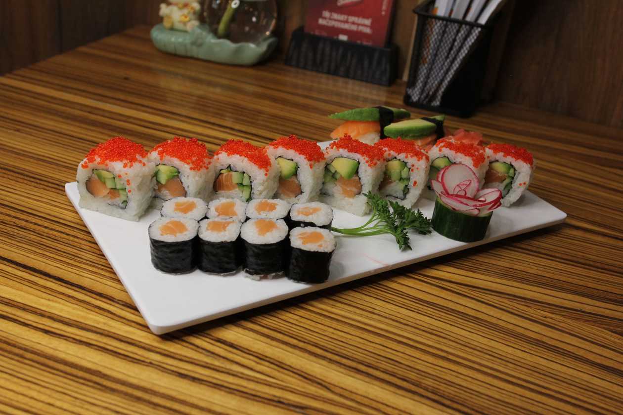 S19.Set sushi 4 18 pcs