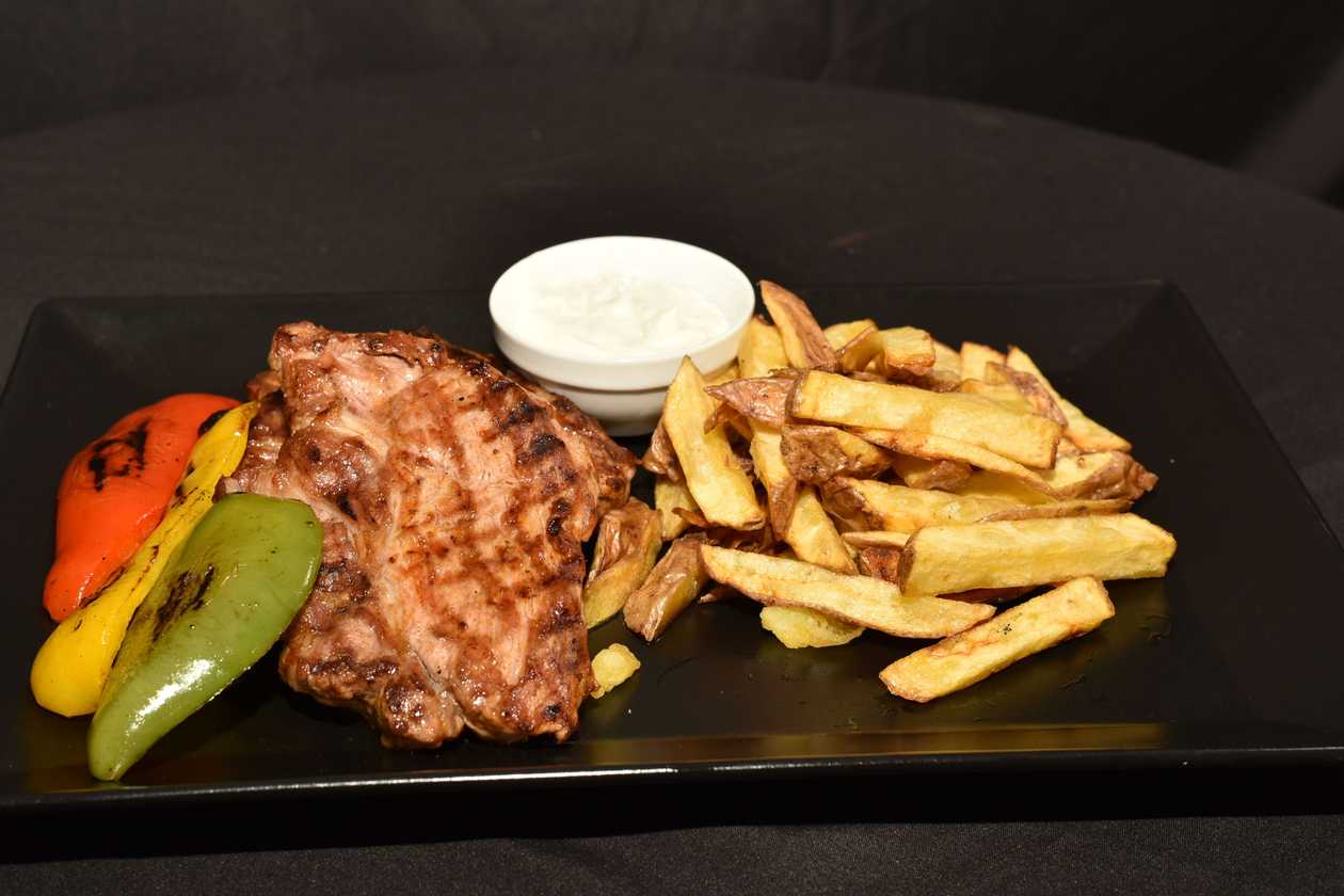 Meniu ceafa porc la grătar 450g