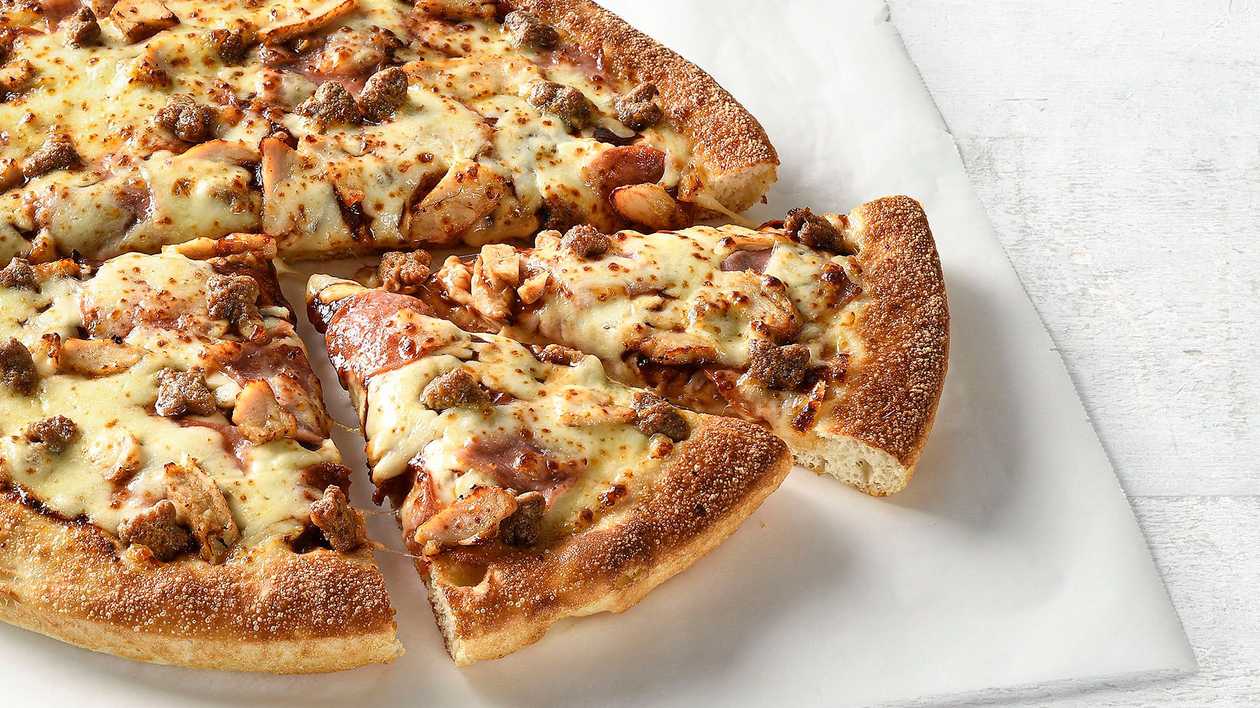 BBQ Meat Feast Solo Pizza