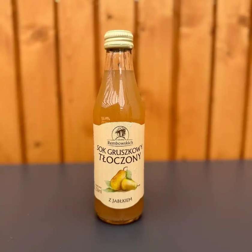 Sok tłoczony od Rembowskich 0,25l JABŁKO GRUSZKA