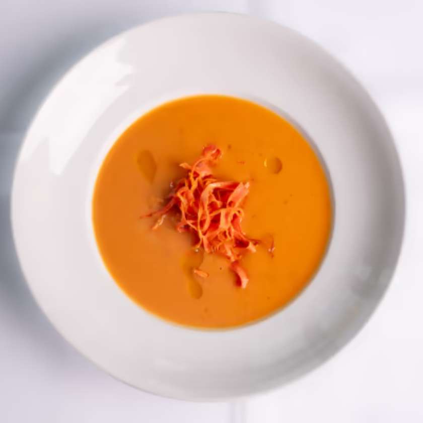 Sweet Potato and Roasted Carrot Cream