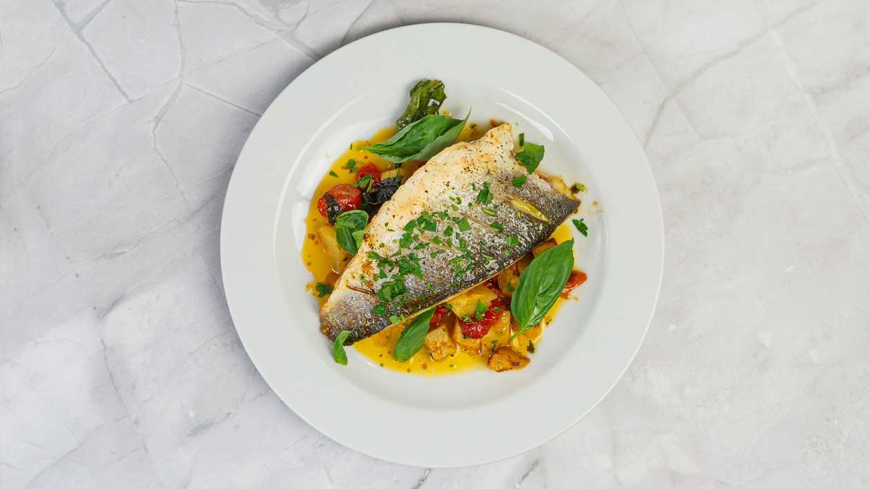 Filetto Branzino alla Mediterranea