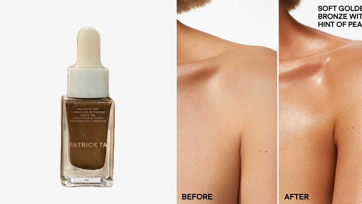 PATRICK TA  MAJOR GLOW BRONZING BODY OIL 10 ML  6011