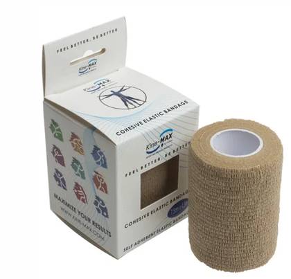 Kine-MAX Cohesive Elastic Self-Fixing Bandage 7.5cm x 4.5m Body