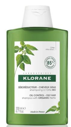 KLORANE Shampoo with ORGANIC Nettle for Oily Hair 200ml