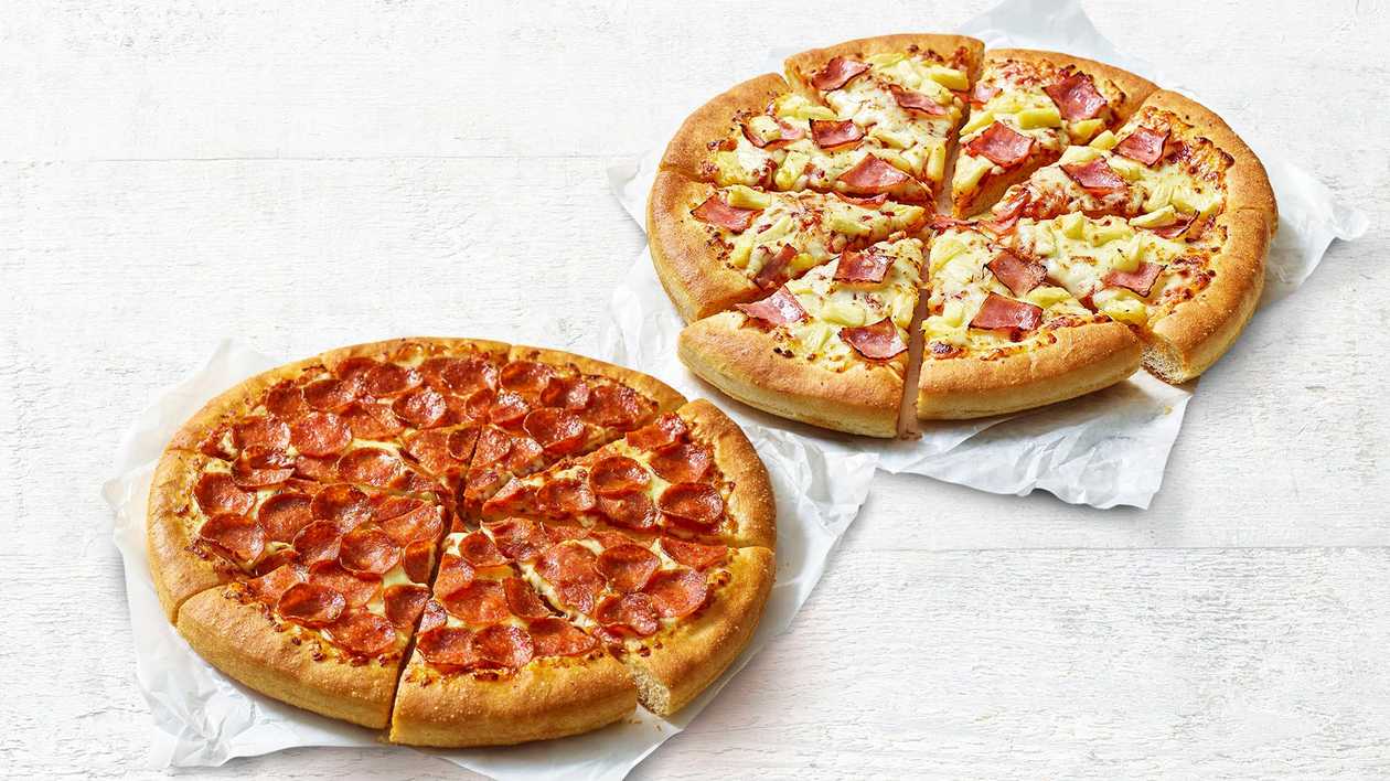 2 Large All Time Classic Pizzas - 20% Off