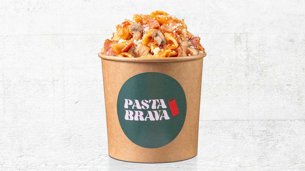 Volcano Bacon Pasta
