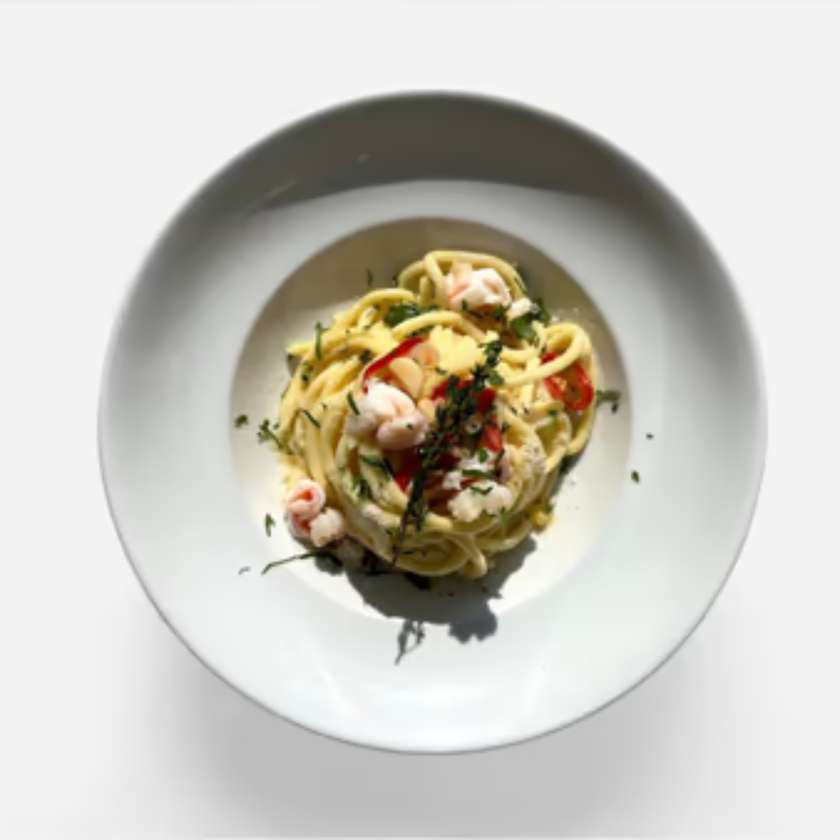 Spaghetti Aglio Olie Peperoncino e Gamberi