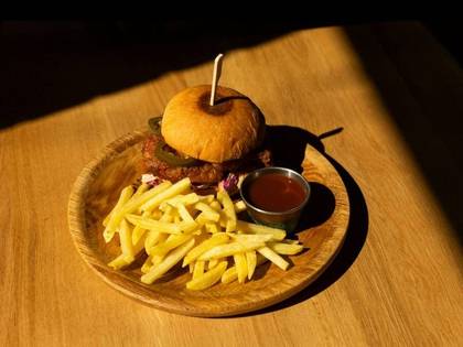 Chicken Jalapeño Burger