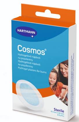 Cosmos Burn Dressings 68x43mm 8pcs
