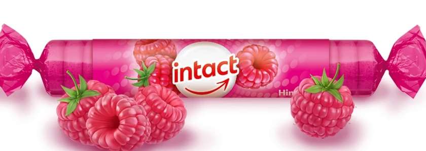 Intact Dextrose with Vitamin C Raspberry 40g