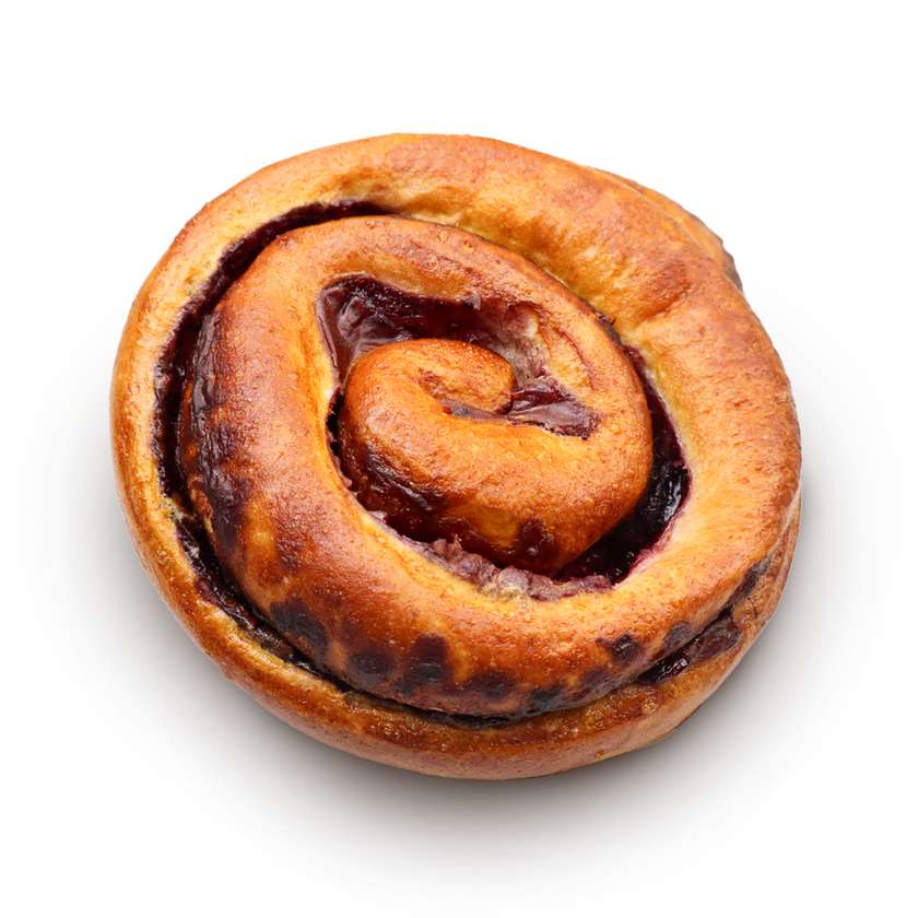 Swirl with forest berries