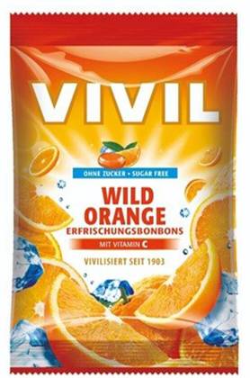 Vivil Bitter Orange + Vitamin C Sugar-Free 60g