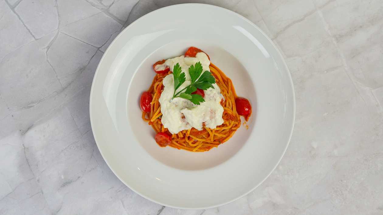 Spaghetti arrabiatta