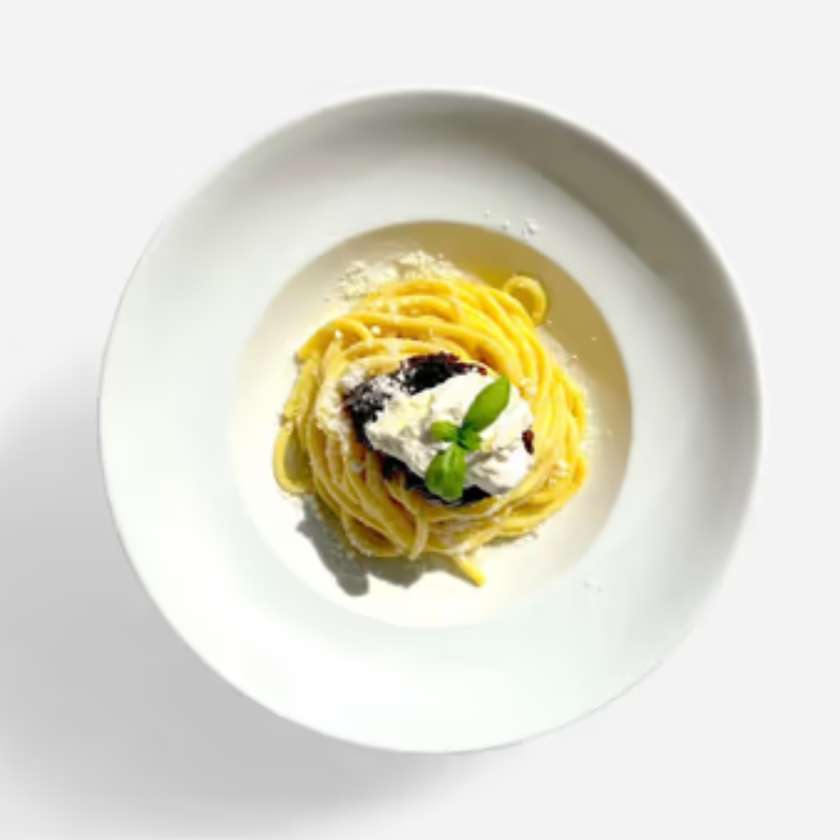 Spaghetti Ricotta e Cipolla