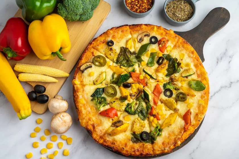 Veg Farmhouse Pizza
