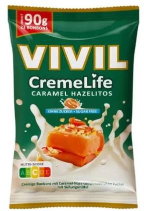 Vivil CremeLife Caramel + Hazelnut Sugar-Free 90g
