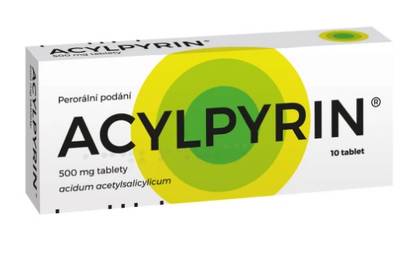 ACYLPYRIN 500 mg 10 tablets
