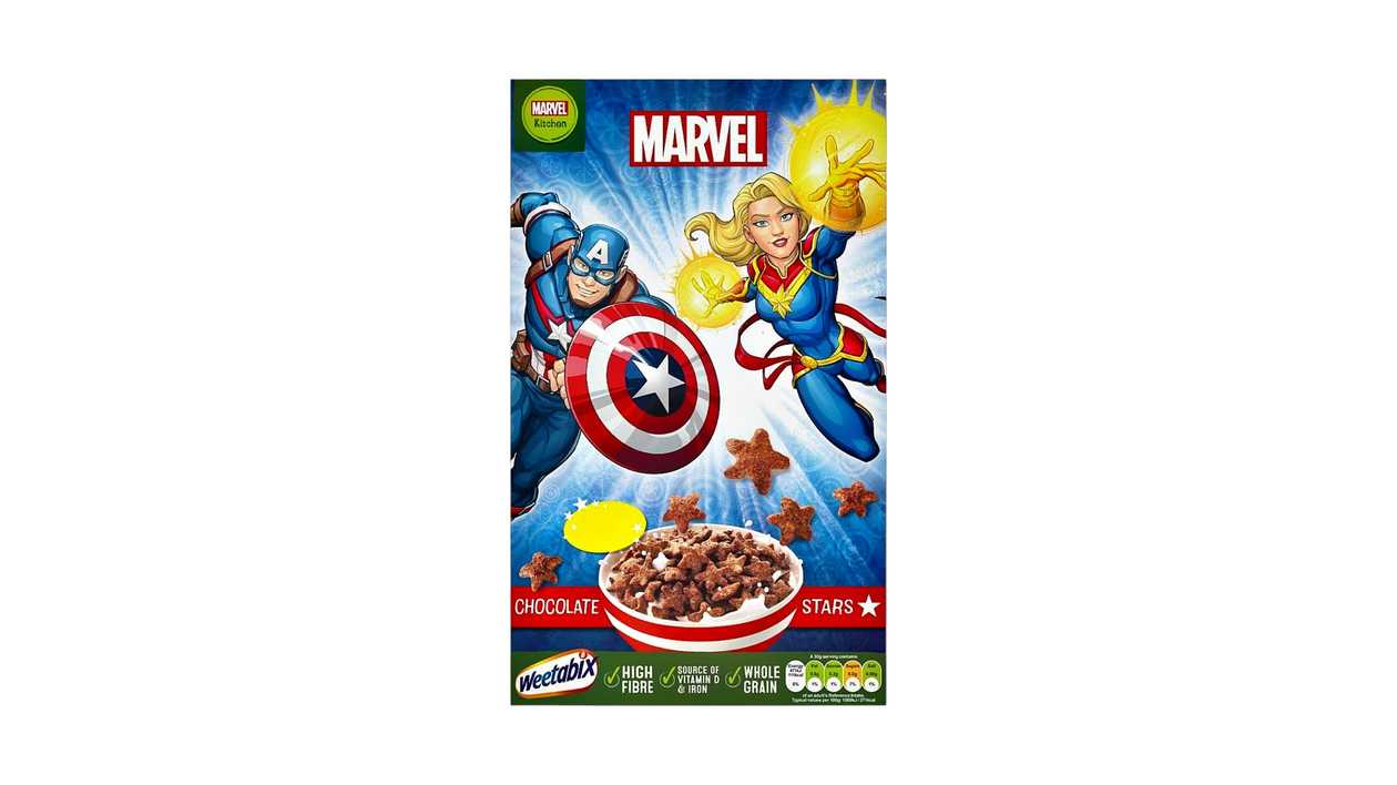 Weetabix Marvel Chocolate Stars 500g