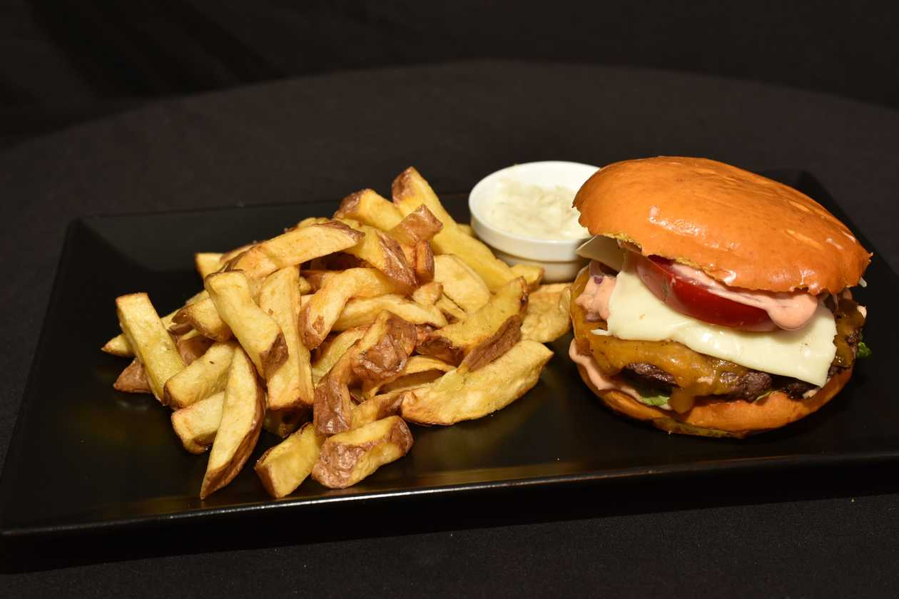 Smash chesee burger 450g