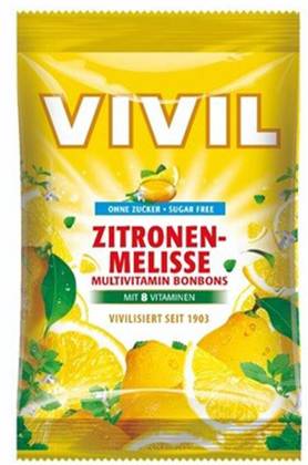 VIVIL MULTIVITAMIN CITRUS+MELISSA 8VIT.SUGAR-FREE 60G