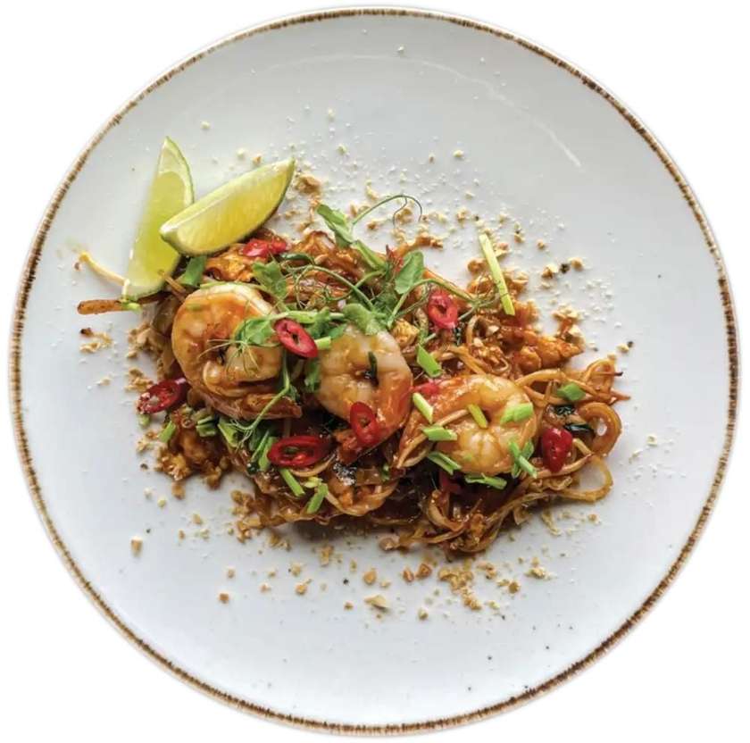 Pad Thai  z krewetkami