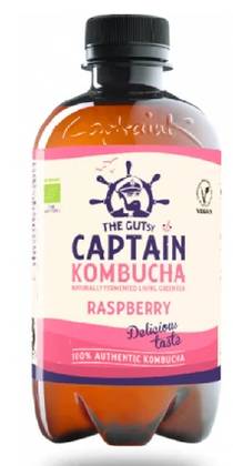 The Gutsy Captain Kombucha Raspberry BIO 400ml