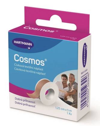 COSMOS Coil Rigid Plaster 1.25cmx5m 1pc