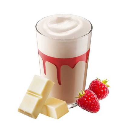 Vaarika-valge šokolaadi latte 0,3 L